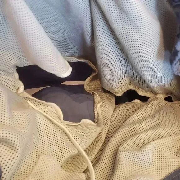 White Sierra Men's Dusty Blue Lined Swim Trunks - Picture 6 of 12